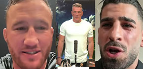 gaethje topuria trash talk small