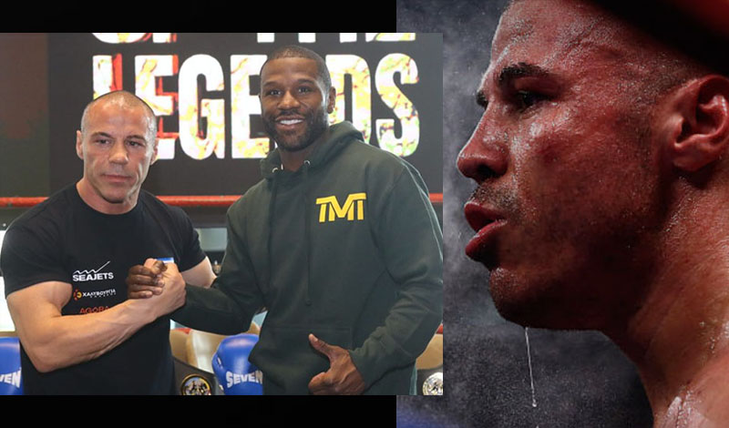 Μιχάλης Ζαμπίδης και Floyd Mayweather