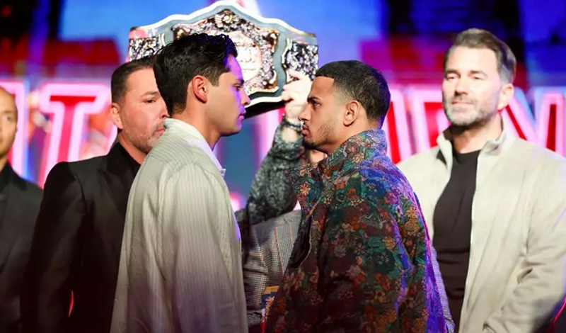 ryan garcia staredown 7