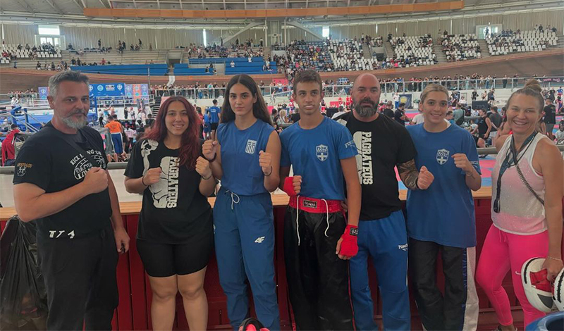 as pagrateus panellinio kickboxing 2024