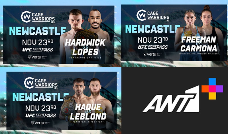 cage warriors 181 ant1 plus