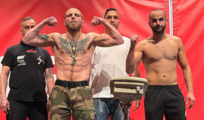 MMA Quest 14 ζύγιση