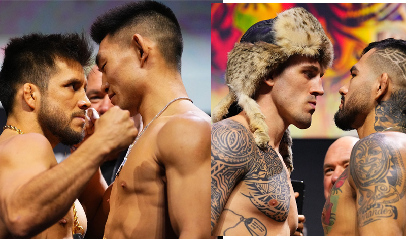 ufc seattle staredowns