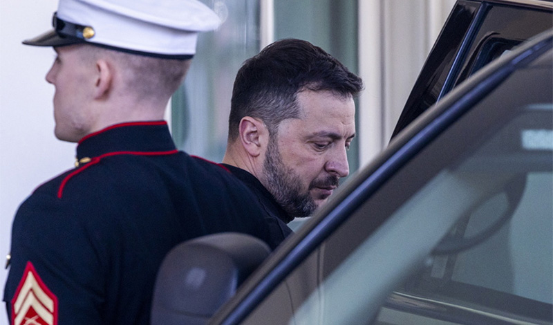 Βόλοντίμιρ Ζελένσκι αποχώρηση από Λευκό Οίκο