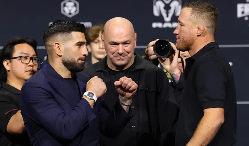 gaethje topuria trash talk