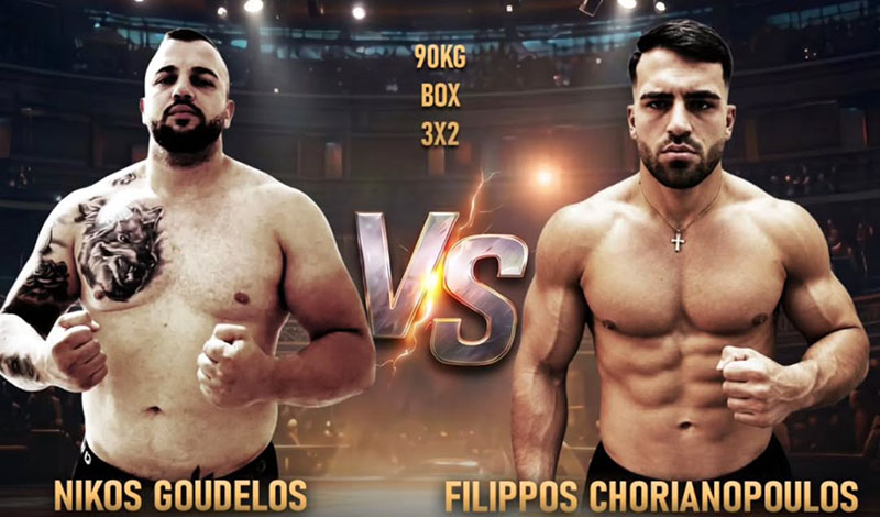nikos goudelos filippos chorianopoulos warriors den