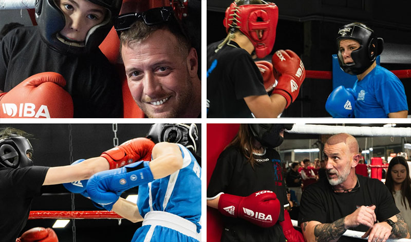 sparring the fight corner