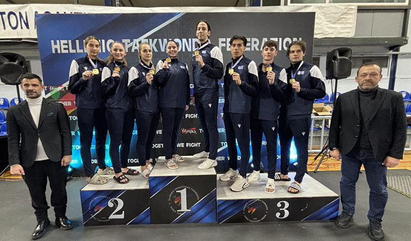 taekwondo epityxies ellada