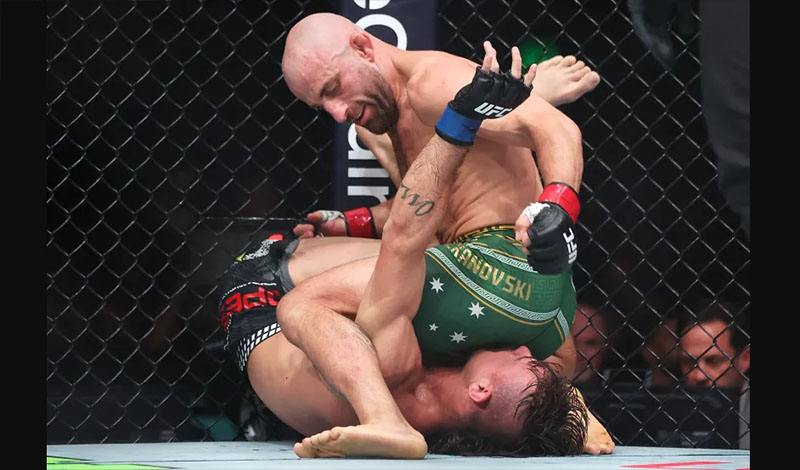 volkanovski lopes ufc 325 foto