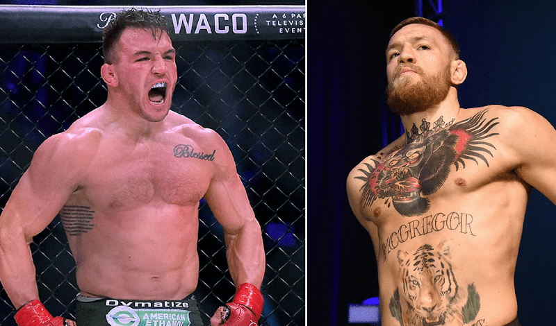 Michael Chandler and Conor McGregor