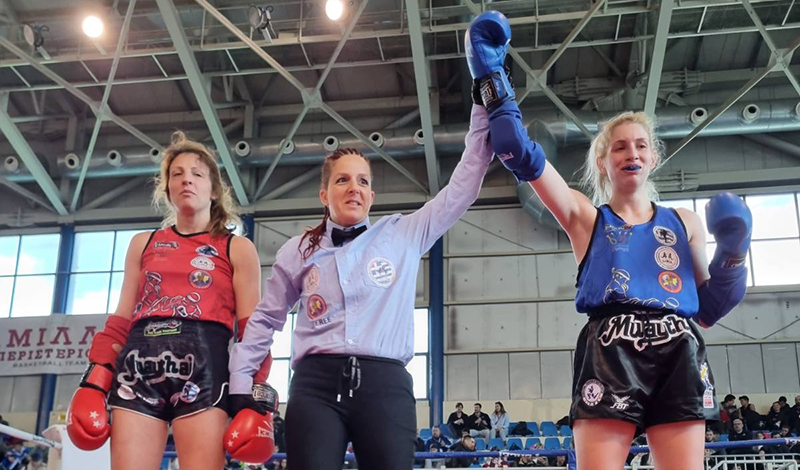 christina zamboura protathlitria muay thai 2023