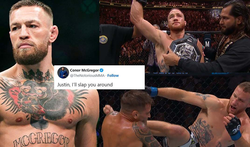 conor mcgregor justin gaethje 77