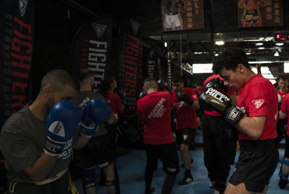 fighters training meeting day kickboxing jan 2023 3