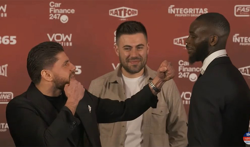 florian marku vs chris kongo face off