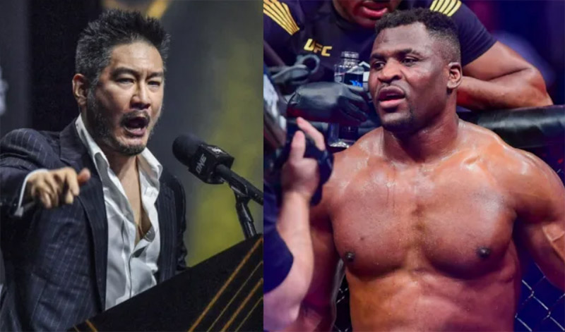 francis ngannou one championship out