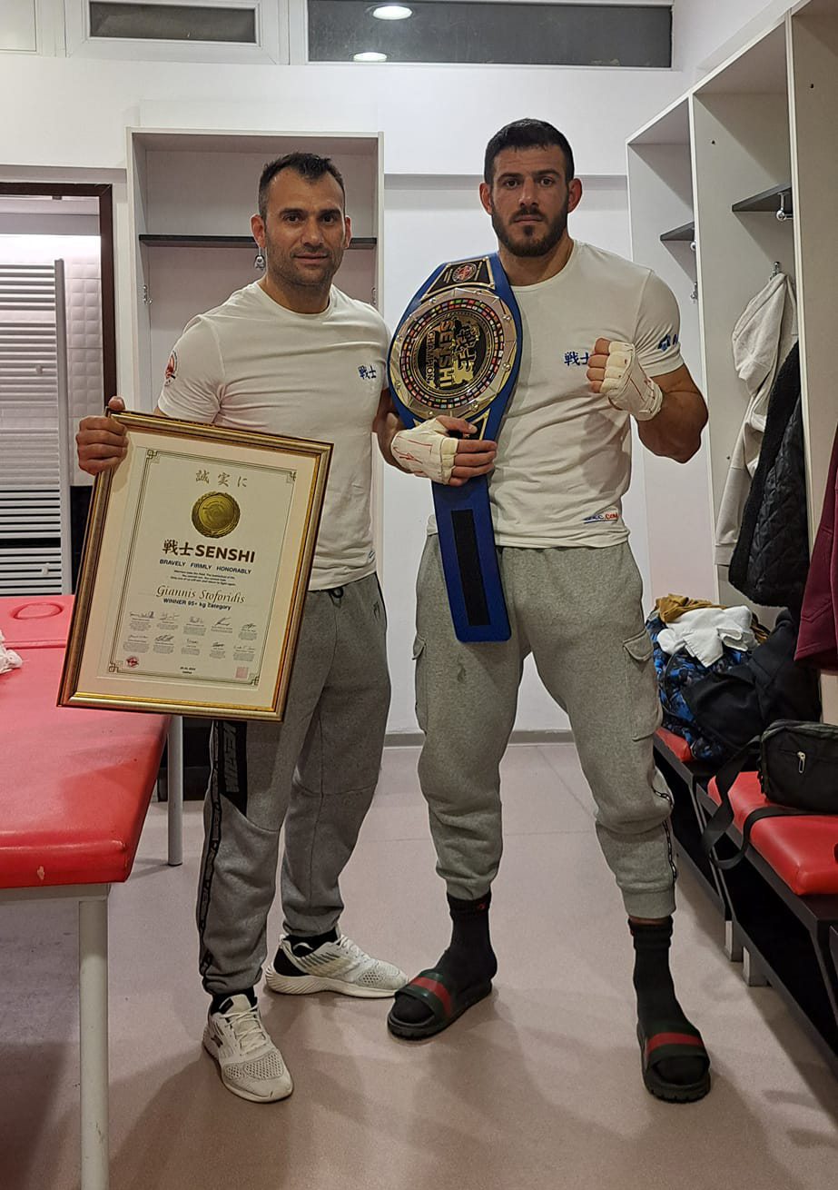 giannis stoforidis senshi 21 kalytero nok aout 2