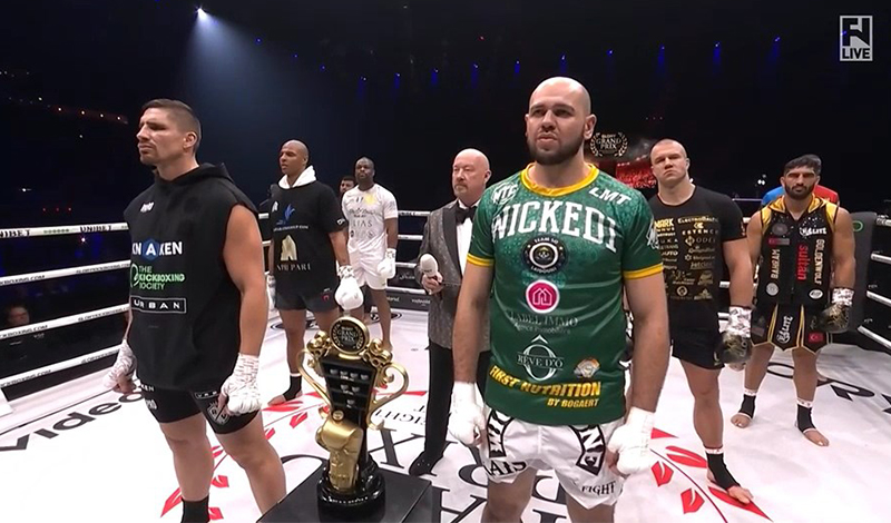 glory heavyweight tournament live apotelesmata results