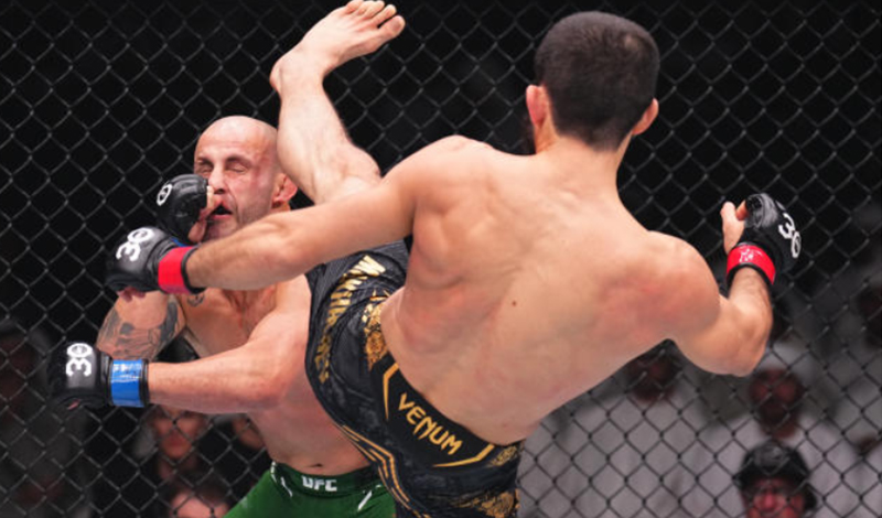 islam makhachev ko alexander volkanovski