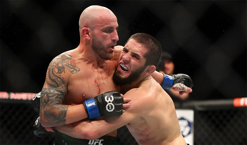 islam makhechev alexander volkanovski stimeno