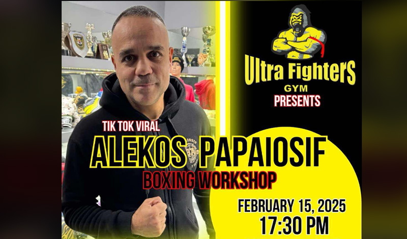 alekos papaiosif ultra fighters gym