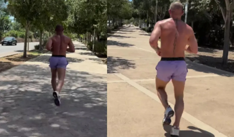 conor mcgregor running