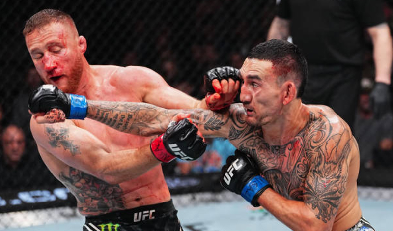 max holloway vs justin gaethje ufc 300