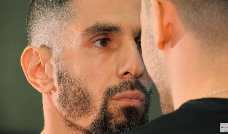 meletis kakoumpavas ural fighting staredown 0