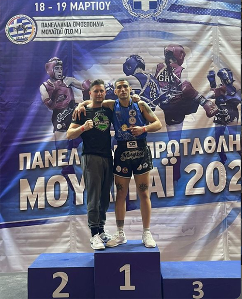 nikos papanikolaou protathlitis ellados muay thai 2023 edo