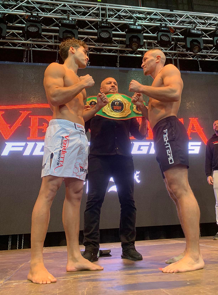 nikos tzotzos staredown 88