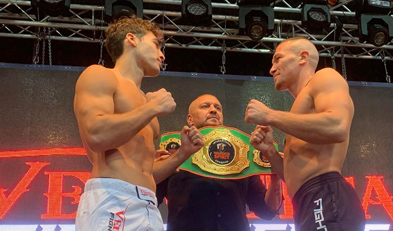 nikos tzotzos staredown