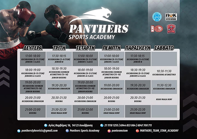 panthers sports academy programma neo