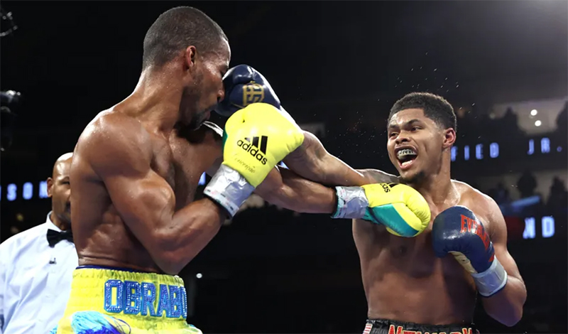 shakur stevenson vs robson conceicao boxing video