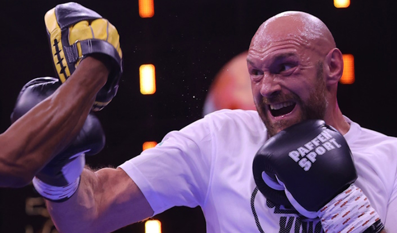 tyson fury nok aout francis ngannou