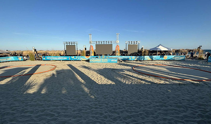 beach wrestling katerini