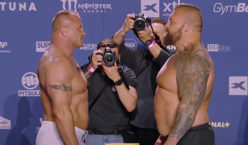 Eddie Hall Mariusz Pudzianowski