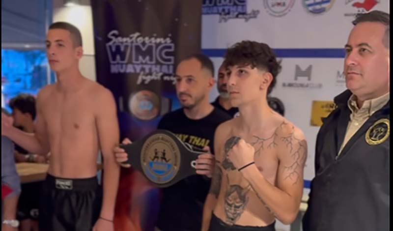 WMC Greece Santorini Muaythai Fight Night