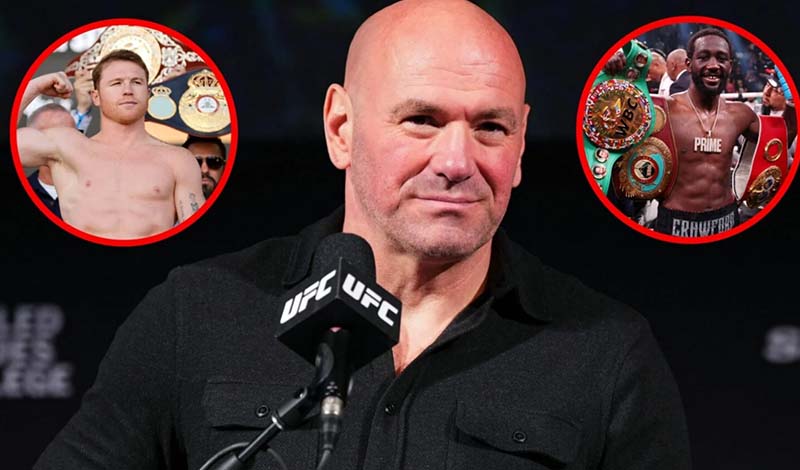 dana white terence crawford canelo alvarez