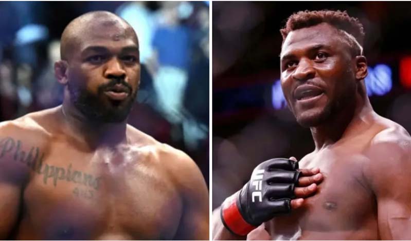 francis ngannou jon jones 13