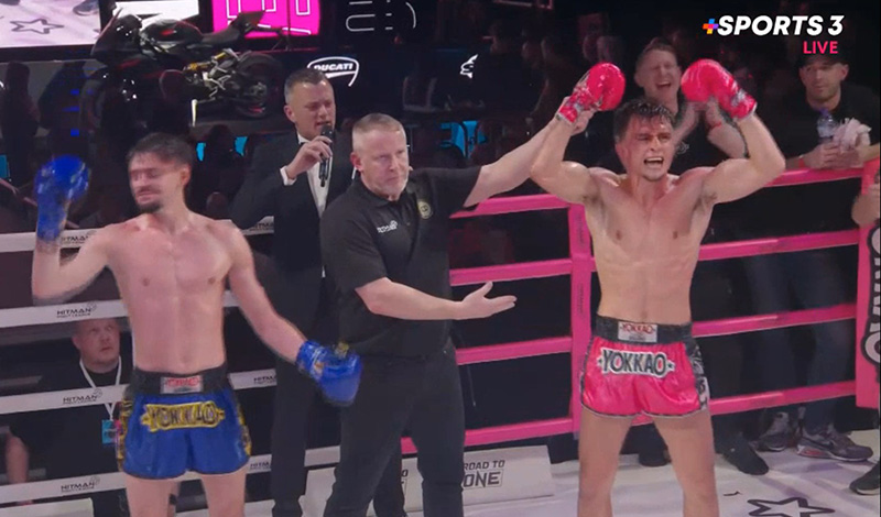 Γιώργος Μουζακίτης Damien Alamos Hitman Fight League