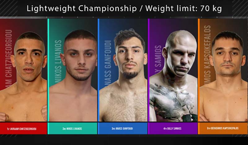 lightweight rankings legends final combat