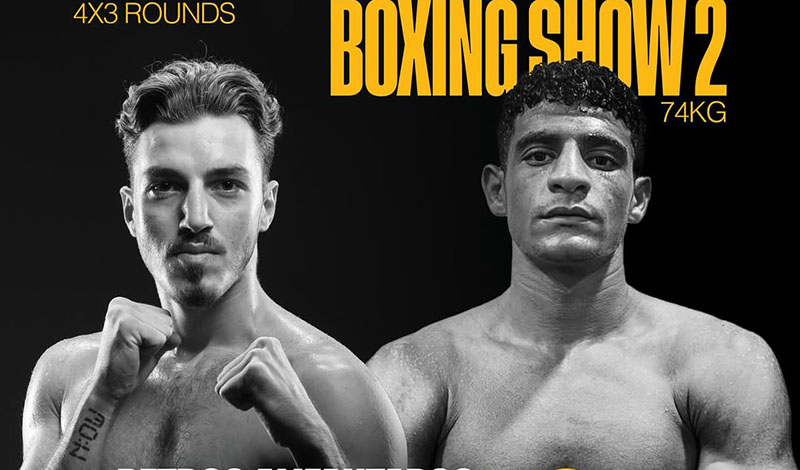 petros alifantaros qasem rajab golden corner boxing show 2