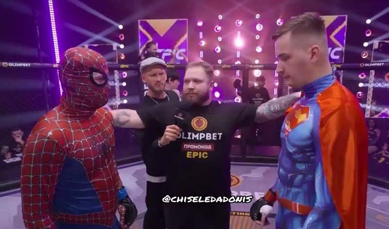 spiderman ko superman