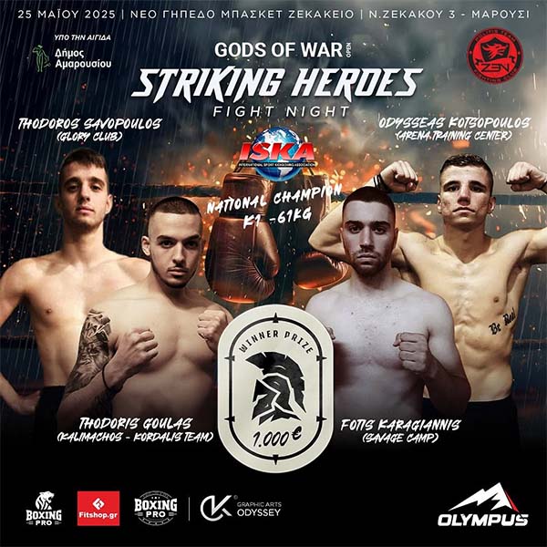 thodoris savopoulos striking heroes 3