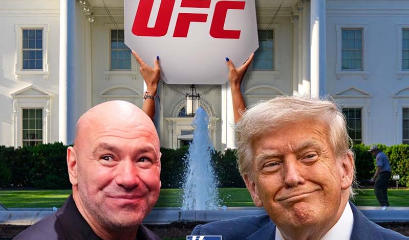 ufc dana white house