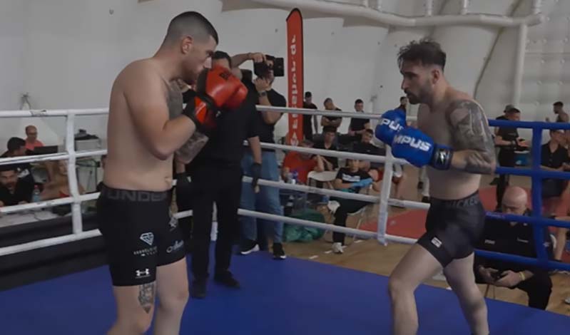 vaggelis tzorzis vasilis karagkiozidis striking heroes fight