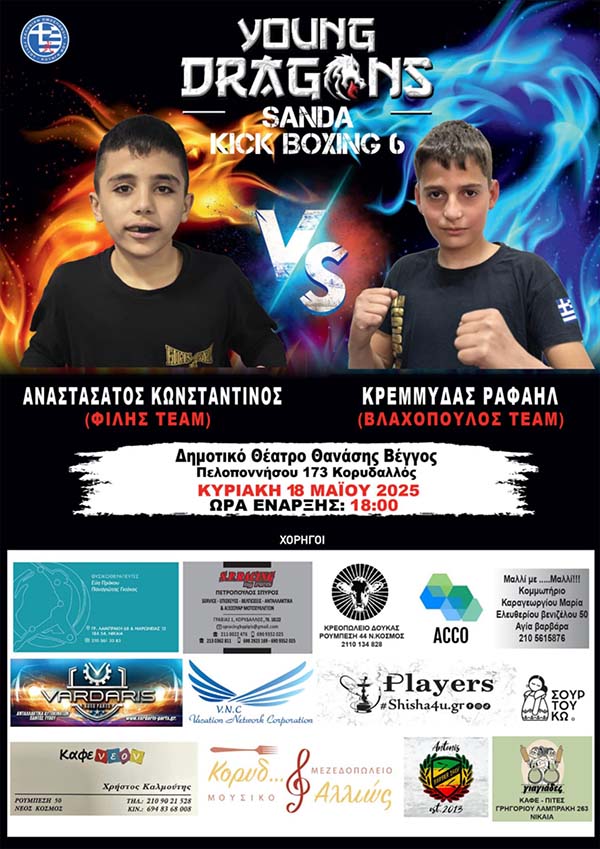 young dragons sanda kick boxing 60976