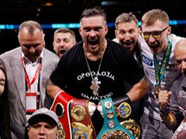 Ο Oleksandr Usyk άφησε όλους τους παγκόσμιους τίτλους του στα βαριά κιλά !